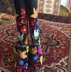 Turkish Embroidered Boots